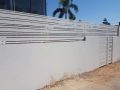 הגבהה של גדר אלומיניום על חומה - דגם לירון 6